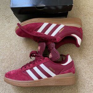 Adidas Originals Busenitz Collegiate Burgundy Sneakers. IE0948. M 6.5 / W 7.5